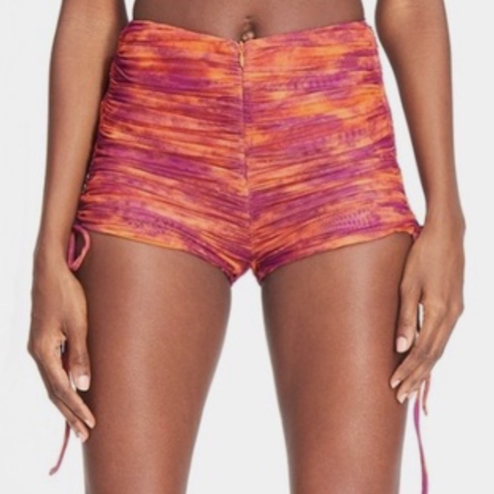 I AM GIA RUCHED TIE SHORTS SIZE LARGE